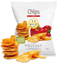 EASIS High Protein Chips, Sour Cream & Onion Crisps, Protein Snack, Reich an Ballaststoffen, 60% Weniger Fett, Perfekter Fitness Snack, 50g