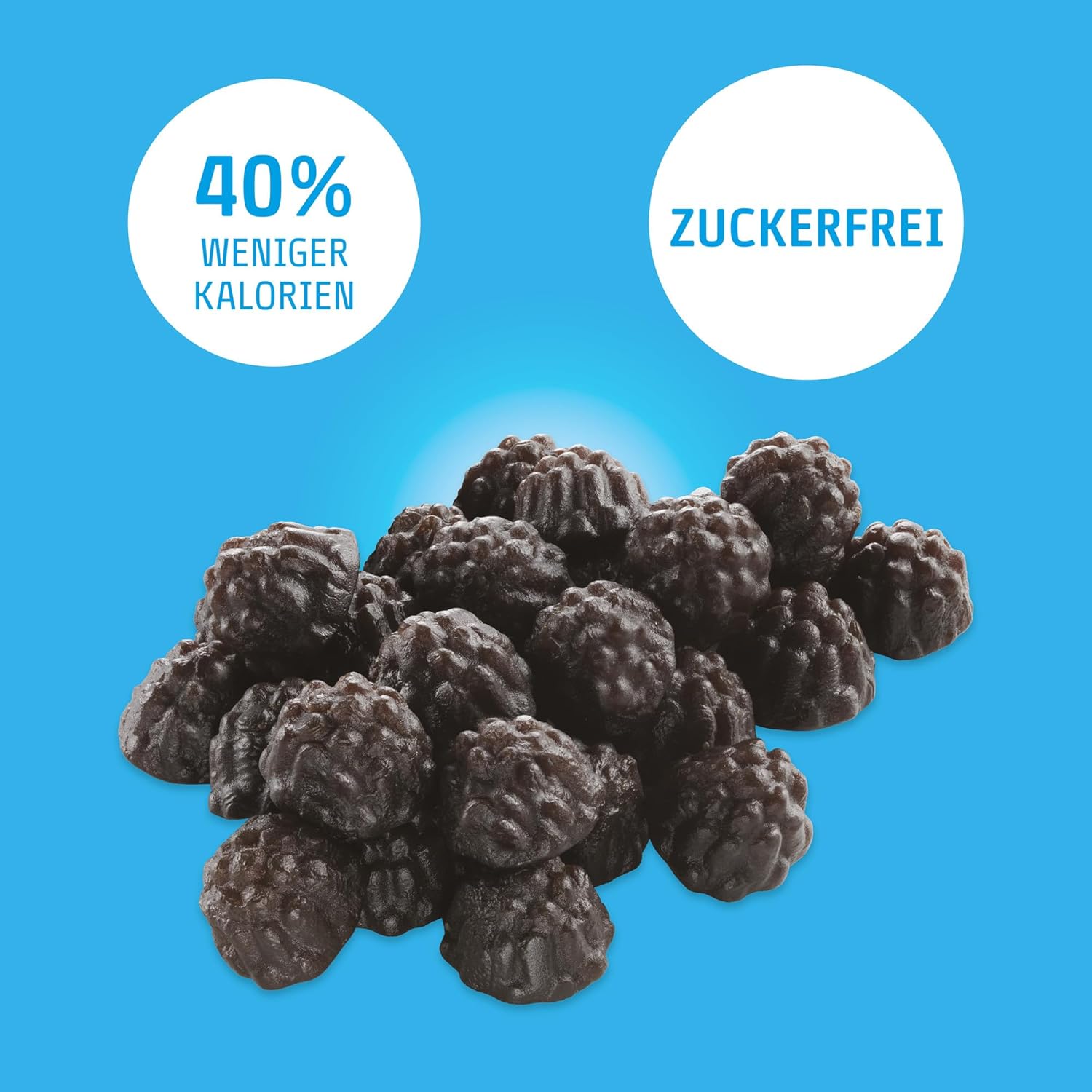 EASIS Gesalzene Lakritze Süßigkeiten Ohne Zuckerzusatz | Leckere & Kalorienarme Lakrids | Gesunder Snack mit Süßstoff auf natürlicher Basis für Kinder & Erwachsene, 1x80g