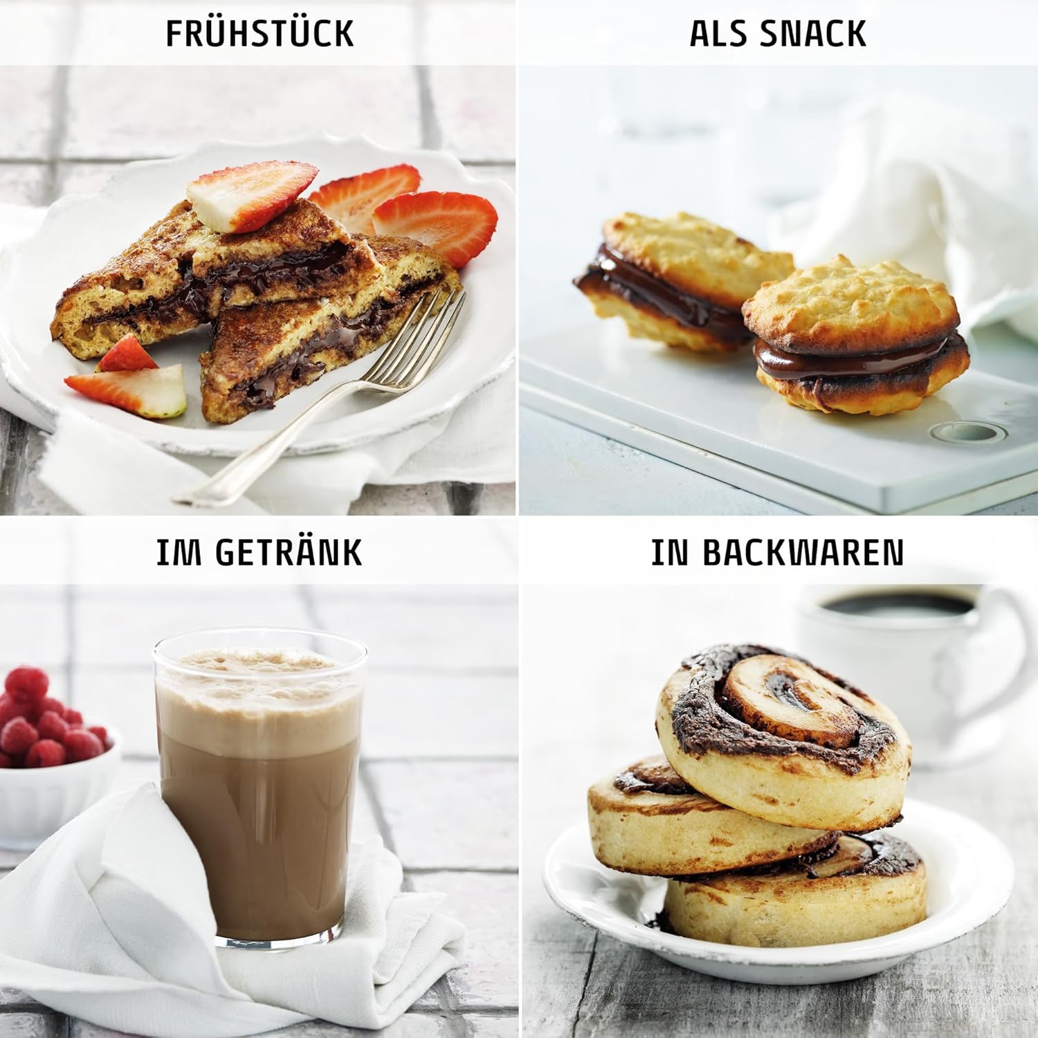 EASIS Cremiger Haselnuss-Kakao Brotaufstrich Ohne Zuckerzusatz | Ideal Schokoladen-Haselnusscreme für Vollkornbrot, Snacks & Backwaren | Kein Zusatz von Aromen oder Farbstoffen | Einmachglas 250g